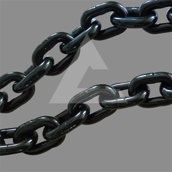 80級發黑起重鏈條打結后怎樣處理？