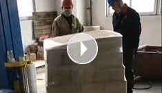 辰力手拉葫蘆自動打包，高效密封